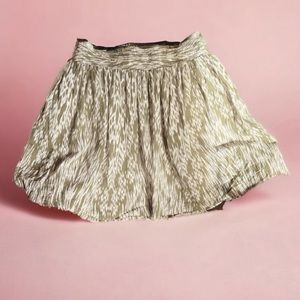 BANANA REPUBLIC FLARED‎ MICRO PLEATED MINI SKIRT SIZE 6